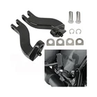 For Black Motorcycle Passenger Footpeg Mount Kit Touring Models '93 Later New. Price: $51.88.