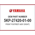 Yamaha Front Footrest Assy (right) 5KP-27420-01-00 Oem New. Price: $155.78.