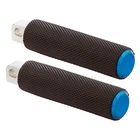 Arlen Ness 07-937 Fusion Knurled Street Passenger Driver Blue Male Mount Footpeg New. Price: $68.35.