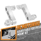 Aluminum Chrome Foot Peg Male Mount Extensions For Harley Sportster Softail Dyna New. Price: $23.99.