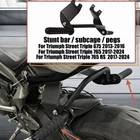 Rear Subcage Stunt Bar Passenger Foot Pegs For Triumph Street Triple 675 765 New. Price: $188.95.