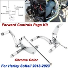 Forward Controls Foot Pegs Kit Harley Softail Low Rider Street Bob 2018-2023 New. Price: $136.99.