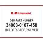 Kawasaki Holder-step,p.silver 34003-0107-458 Oem New. Price: $112.76.