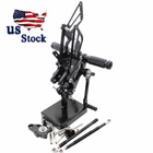 Fxcnc Adjustable Footrest Footpegs Rearset For Suzuki Yamaha Kawasaki Honda New. Price: $116.34.