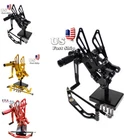 Usa Motorcycle Foot Pegs Pedals Rearset For Yamaha Yzf R6 2006-2014 2013 2012 New. Price: $116.67.