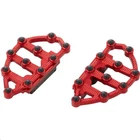 Arlen Ness Passenger Floorboards Red Anodized Motorcycle Street Bike 06-898 New. Price: $341.95.