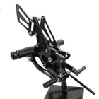 Fxcnc Footpegs Pedals Rearset Fit Kawasaki ZX10R 2006-2010 Black New. Price: $116.67.