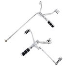 Astra Depot Chrome Forward Controls Pegs Levers Linkages Compatible With Harl... New. Price: $180.15.