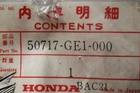 1985 Honda CH80 (HB86) Nos Oem 50717-GE1-000 Footpeg Step Spacer New. Price: $5.00.