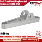 Left Front Foot Pegbracket For Kawasaki 1986-UP ZG1000 Concours #34003-1259 Usa New. Price: $38.71.