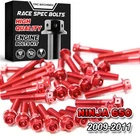 Red Cnc Race Spec Engine Bolts For Kawasaki Ninja 650R 09 10 11 New. Price: $59.06.