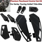 Floorboards Footboards Brake Shifter Pegs Us For Harley Touring Road King Glide New. Price: $237.74.