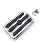 Gear Skull Large Brake Pedal Pad For Harley 12-17 Dyna Fld 86-17 Softail Chro New. Price: $18.67.