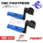 40MM Adjustable Blue Rider Foot Pegs Shinobi For Speed Triple 955I 99 00 01 02 New. Price: $70.30.