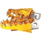 Flo Motorsports Style Footpeg Set Gold 2X3.125" FPEG-800GLD New. Price: $168.95.