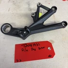 Triumph Daytona 675 Street Triple Right Control Plate T2081931 Oem Peg Bracket New. Price: $50.00.