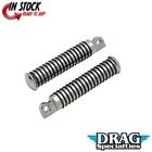 Drag Specialties DS-253342 Chrome O-ring Sundance Extended 5" Male Footpegs New. Price: $63.55.