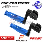 40MM Adjustable Blue Rider Foot Pegs Shinobi For Bonneville T100 Carb 02 03 04 New. Price: $70.30.