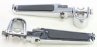 Emgo Gold Insert U-clamp Mount Footpegs With Rubber New. Price: $34.91.