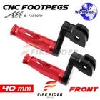 40MM Adjustable Red Rider Foot Pegs Shinobi For Yzf R125 08 09 10 11 13 New. Price: $70.30.