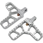 Joker Machine Adjustable Serrated Heel Footpegs Clear Anodized 08-62-1 New. Price: $181.99.