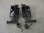 2015 Kawasaki Kx 450F Footpegs Set W/ Pins Springs, Fits 09-18, M207 Used. Price: $36.00.