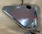 Oem Harley-davidson Sportster Custom Oil Tank & Chrome Cover, 62888-99, 1997-03 Used. Price: $55.00.