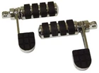 V-factor 24069 Chrome Iso Foot Pegs Stirrup Heel Rest For Harley Male Mount New. Price: $74.95.