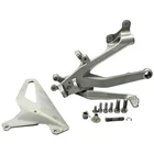 2018-2021 Ducati Panigale V4 Right Rearset Foot Peg Brake Lever Silver Straight Used. Price: $81.26.
