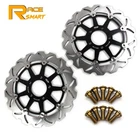 Arashi Front Brake Rotors W/ Bolts Screws For Suzuki Hayabusa GSX1300R 1999-2007 New. Price: $224.99.
