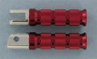 Emgo Round Style Footpegs Passenger Red 50-11252 New. Price: $24.49.
