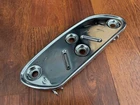 Harley Davidson 86-17 Touring, Softail Oem Lh Swept Wing Rider Footboard Pan Used. Price: $44.99.
