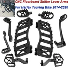 Floorboards Footpeg Brake Arm Pedal Shift For Harley Touring Electra Glide 14-26 New. Price: $179.99.
