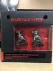 Kuryakyn -8061 Short Magnum Foot Peg Mounts With 1/2" 13 Mounting Bolts New. Price: $35.00.