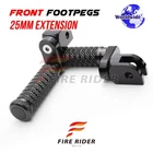 25MM Lowered Black Front Footpegs Pole For Yamaha MT-03 16 17 18 19 20 21 22 New. Price: $77.51.