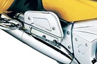 Kuryakyn 7015 Passenger Floorboard Covers For Honda Gold Wing GL1800, Chrome New. Price: $58.22.