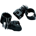 Kuryakyn 7572 Gloss Black 1-1/4" Magnum Quick Clamp Cruise Peg Mounts New. Price: $121.99.