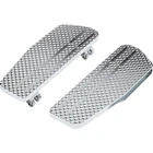 County Line Billet Floorboards Chrome For Harley-davidson LA-P101-00C New. Price: $470.99.