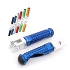 Blue Billet Front Footpegs Mpro For Suzuki Gsr 600 06 07 08 09 10 New. Price: $50.56.