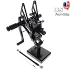 Fxcnc Adjust Rearset Foot Pegs Rests Pedal Parts Type Fit Yzf R1 1998-2003 New. Price: $115.34.