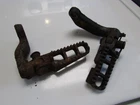 1985 Suzuki DR100 Pegs Right Left Footrest Used. Price: $14.85.