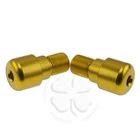 Handle Bar End Cnc Plain Gold For Yamaha Yzf R1 R3 R6 Fz Vmx Slug Weight Slider New. Price: $14.99.
