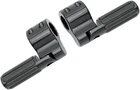 Lindby BL820 Black Anodized Clamp-on Ribbed Footpegs Pair New. Price: $189.95.