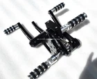 Ultima Billet Black Forward Controls Heritage Fatboy Softail 1984-1990 Harley New. Price: $299.00.