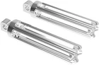 Arlen Ness Foot Pegs 2010 Gauge Chrome 6061-T6 Billet Aluminum Harley 06-104 New. Price: $185.99.