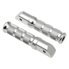 For Yamaha Yzf R1 99-03 Emgo Round Style Driver's Foot Pegs Silver Anodized New. Price: $12.65.
