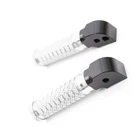 Silver Cnc Anti Slip Rear Footpegs M-grip For Suzuki SV650 17 18 19 20 21 New. Price: $60.48.