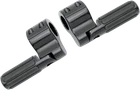 Lindby BL820 Black Anodized Clamp-on Ribbed Footpegs New. Price: $189.95.