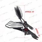 Httmt Adjustable Backrest Sissy Bar + Luggage Rack For Harley Touring 09-15 New. Price: $91.00.