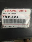 Nos Kawasaki ZX-12R ZX1200R Ninja Step Pin 92043-1594 New. Price: $15.00.